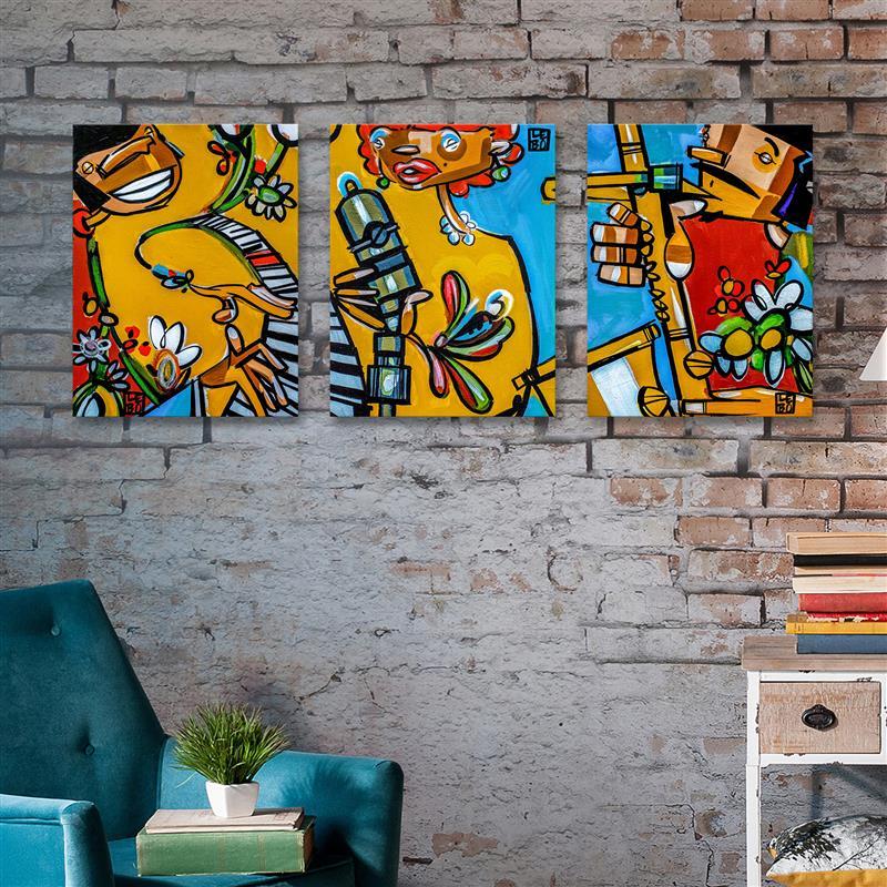 We Rock The Be-Bop 3 Series - Mineral Print